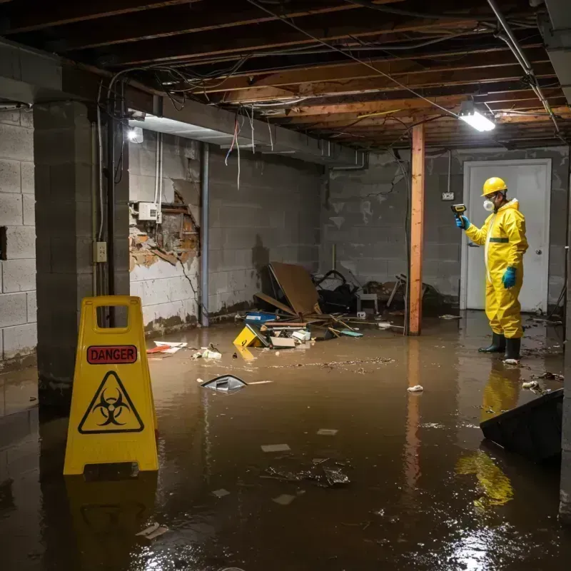 Flooded Basement Electrical Hazard in Security-Widefield, CO Property